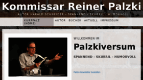 What Palzki.de website looked like in 2018 (5 years ago)