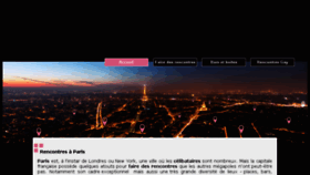 What Paris-rencontres.net website looked like in 2018 (5 years ago)
