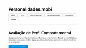 What Personalidades.mobi website looked like in 2018 (5 years ago)