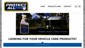 What Protectall.com website looked like in 2018 (5 years ago)