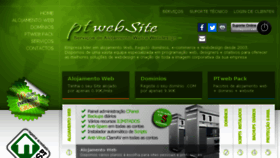 What Ptwebsite.com website looked like in 2018 (5 years ago)