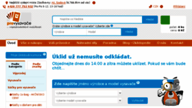 What Provysavace.cz website looked like in 2018 (5 years ago)