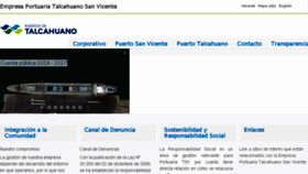What Puertotalcahuano.cl website looked like in 2018 (5 years ago)