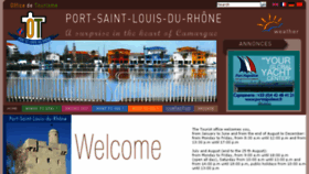 What Portsaintlouis-tourisme.fr website looked like in 2018 (5 years ago)