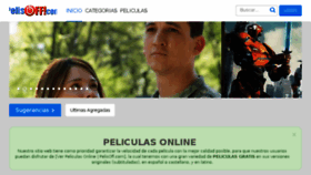 What Peliculason.net website looked like in 2018 (5 years ago)