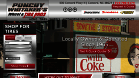 What Punchywhitaker.com website looked like in 2018 (5 years ago)