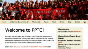 What Pptc.org website looked like in 2018 (5 years ago)