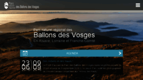 What Parc-ballons-vosges.fr website looked like in 2018 (5 years ago)