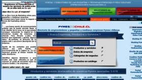 What Pymesdechile.cl website looked like in 2018 (5 years ago)