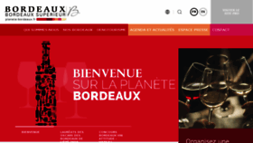 What Planete-bordeaux.fr website looked like in 2018 (5 years ago)