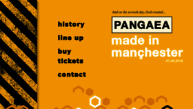 What Pangaeafestival.co.uk website looked like in 2018 (5 years ago)