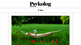 What Psykologtidningen.se website looked like in 2018 (5 years ago)