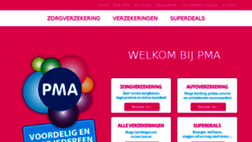 What Pmavoordelen.nl website looked like in 2018 (5 years ago)