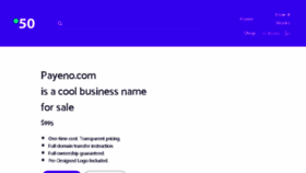 What Payeno.com website looked like in 2018 (5 years ago)