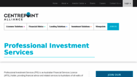 What Profinvest.com.au website looked like in 2018 (5 years ago)