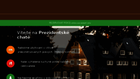 What Prezidentska.cz website looked like in 2018 (5 years ago)