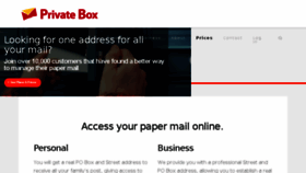 What Privatebox.co.nz website looked like in 2018 (5 years ago)