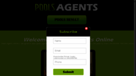 What Poolsagents.com website looked like in 2018 (5 years ago)