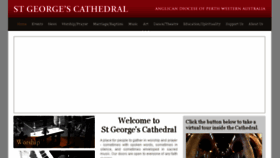What Perthcathedral.org website looked like in 2018 (5 years ago)