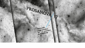 What Prosanova.net website looked like in 2018 (5 years ago)