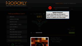 What Progonly.com website looked like in 2018 (5 years ago)