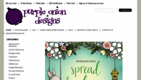 What Purpleoniondesigns.com website looked like in 2018 (5 years ago)