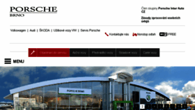 What Porsche-brno.cz website looked like in 2018 (5 years ago)