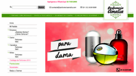 What Perfumeriaamalia.com website looked like in 2018 (5 years ago)
