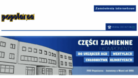 What Popularna.pl website looked like in 2018 (5 years ago)