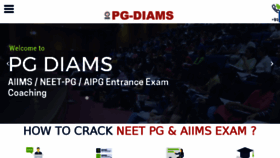 What Pgdiams.com website looked like in 2018 (5 years ago)