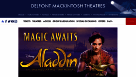 What Princeedwardtheatre.co.uk website looked like in 2018 (5 years ago)