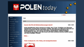 What Polentoday.de website looked like in 2018 (7 years ago)