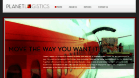 What Planetlogistics.com.sg website looked like in 2018 (5 years ago)