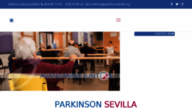 What Parkinsonsevilla.org website looked like in 2018 (5 years ago)