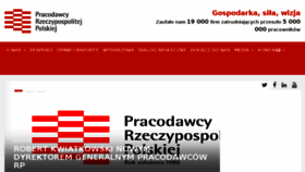 What Pracodawcyrp.pl website looked like in 2018 (5 years ago)