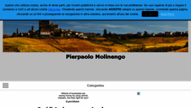 What Pierpaolomolinengo.com website looked like in 2018 (7 years ago)