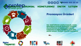 What Protep.com.tr website looked like in 2018 (5 years ago)