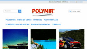 What Polymir.fr website looked like in 2018 (5 years ago)