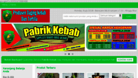 What Pabrikkebab.com website looked like in 2018 (5 years ago)