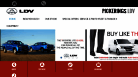 What Pickeringsldv.com.au website looked like in 2018 (5 years ago)