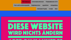 What Pfd-falkensee.de website looked like in 2018 (5 years ago)