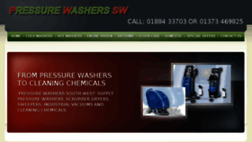 What Pressurewasherssw.co.uk website looked like in 2018 (5 years ago)