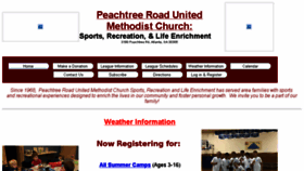 What Prumcsports.org website looked like in 2018 (5 years ago)