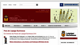 What Preis-der-leipziger-buchmesse.de website looked like in 2018 (5 years ago)