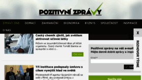 What Pozitivni-zpravy.cz website looked like in 2018 (5 years ago)