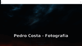 What Pedrocosta.pt website looked like in 2018 (5 years ago)