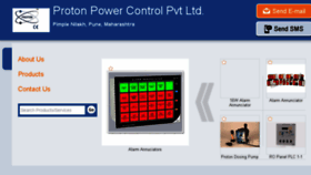 What Protonpowercontrol.com website looked like in 2018 (5 years ago)