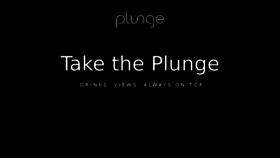 What Plunge.nyc website looked like in 2018 (5 years ago)
