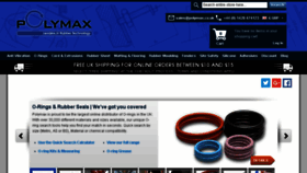 What Polymax.co.uk website looked like in 2018 (5 years ago)
