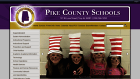 What Pikecountyschools.com website looked like in 2018 (5 years ago)